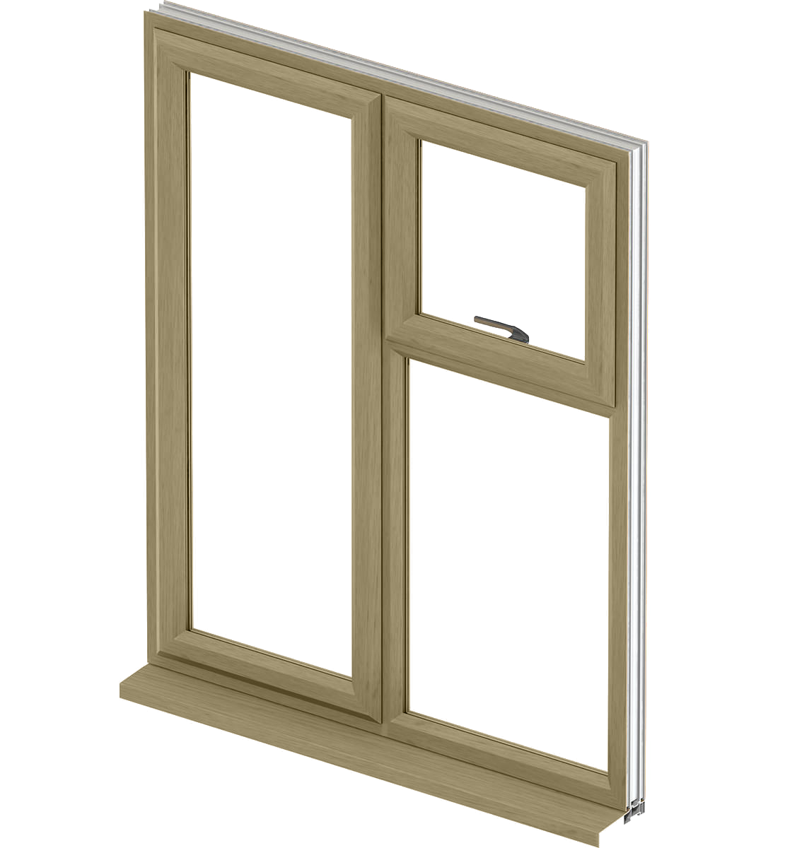 casement window english oak