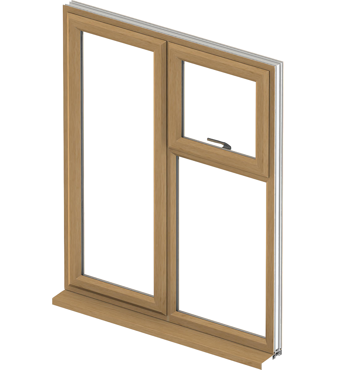 casement window irish oak