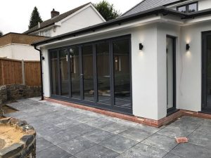 centre opening bifold door epsom surrey