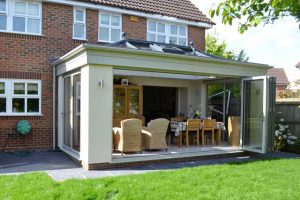 bifold doors in orangery epsom surrey